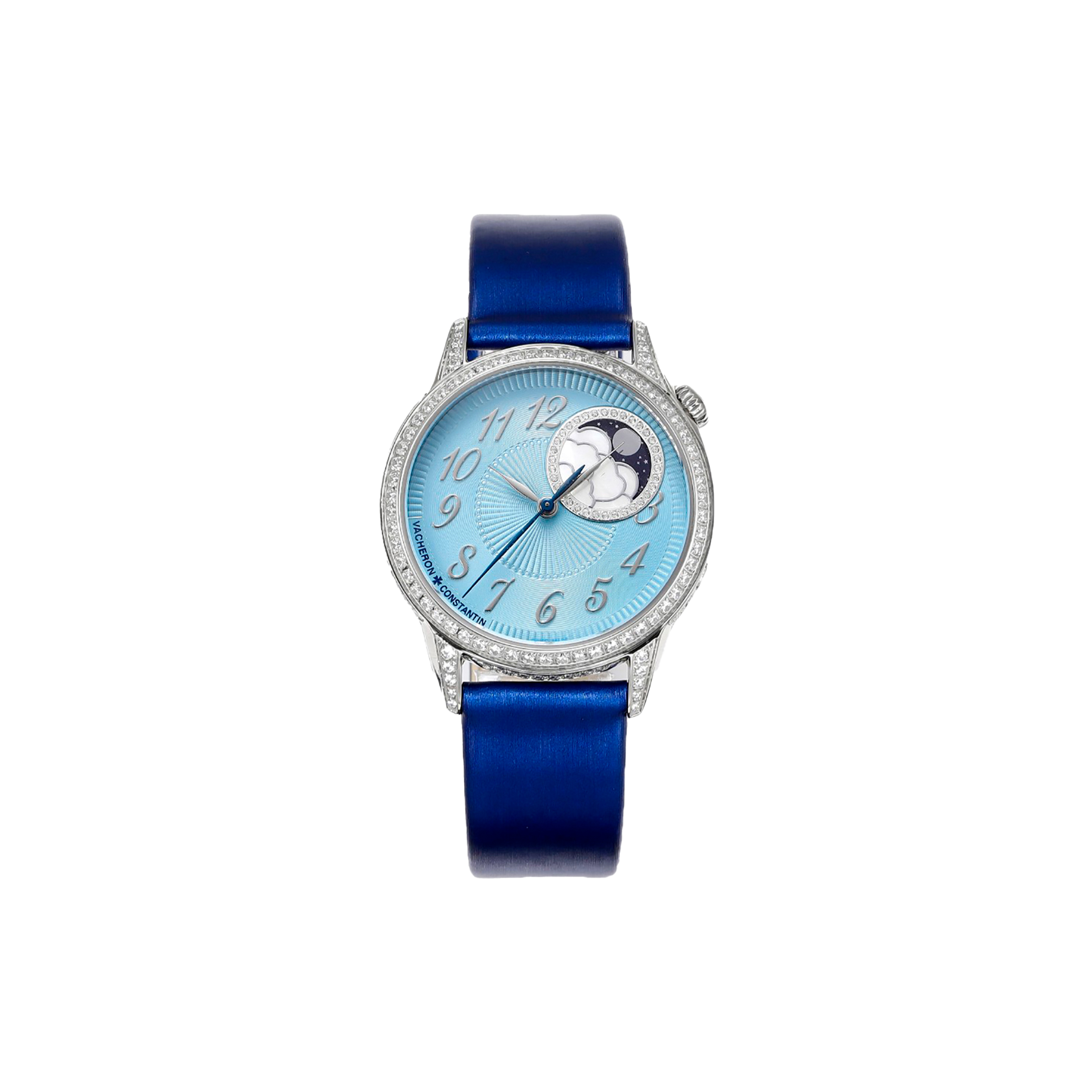 VACHERON CONSTANTIN ÉGÉRIE MOON PHASE 37 MM WATCH 8005F/000R